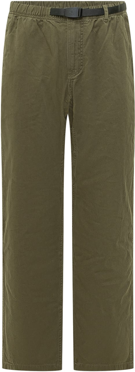 Gramicci Pantaloni con Cintura e Tasche Laterali Donkergroen