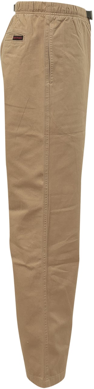 Gramicci Pantaloni con Vita Elasticizzata e Cintura Beige