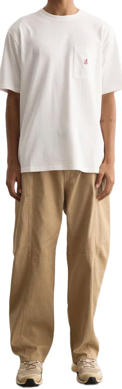 Gramicci Gramicci - One point tee - G304-OGJ - White Wit