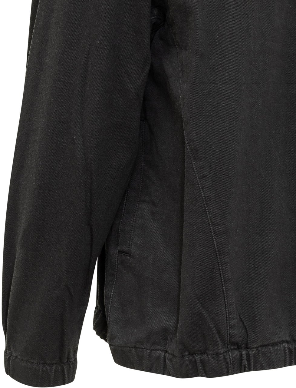 Gramicci Giacca Twill Around con Zip e Collo Alto Zwart