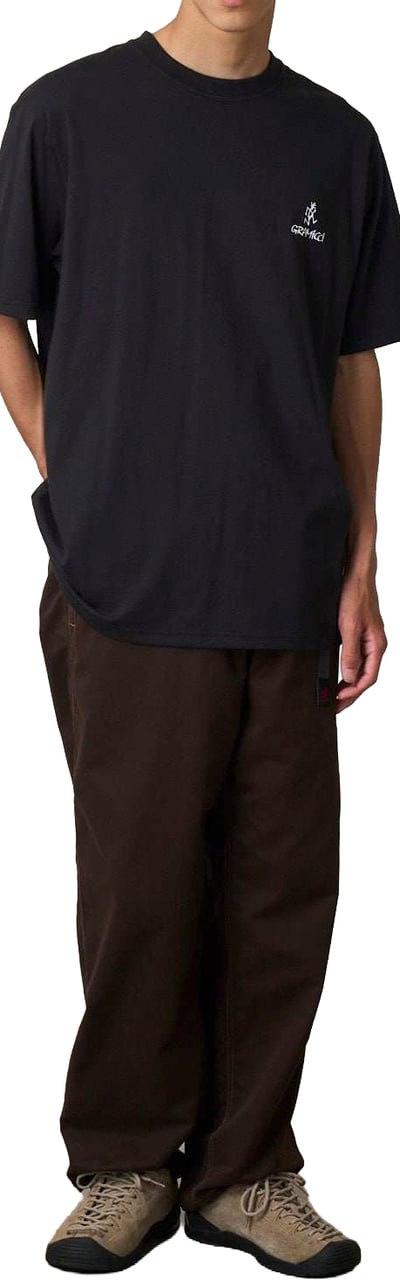 Gramicci Gramicci - One point logo tee - G4SU-T096 - Black Zwart