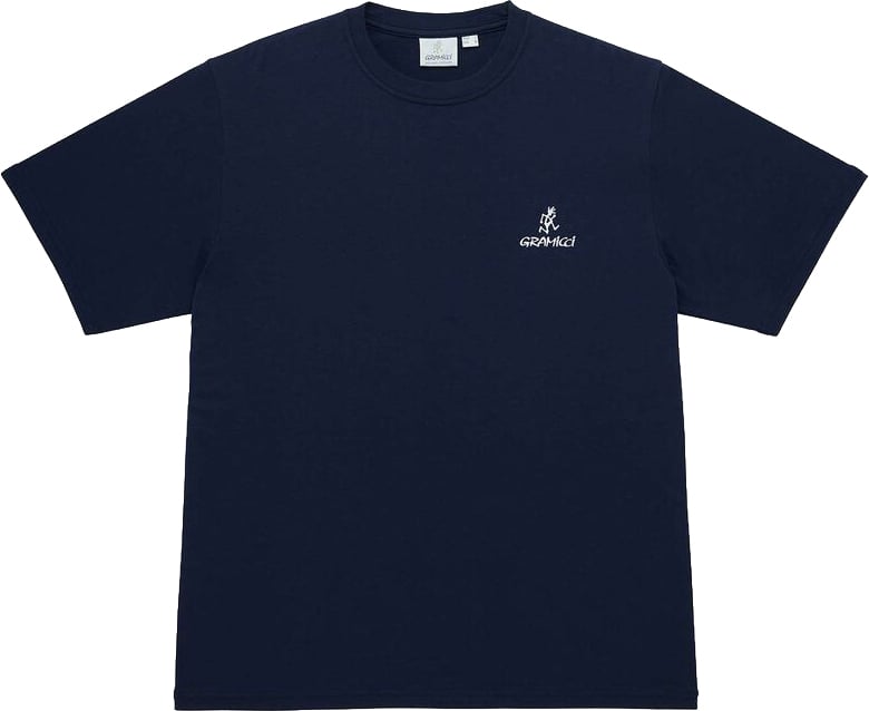 Gramicci Gramicci - One point logo tee - G4SU-T096 - Navy Blauw