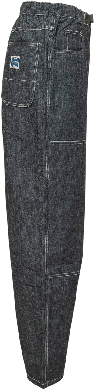 Gramicci Japanese Chambray Pant con Cintura Navy