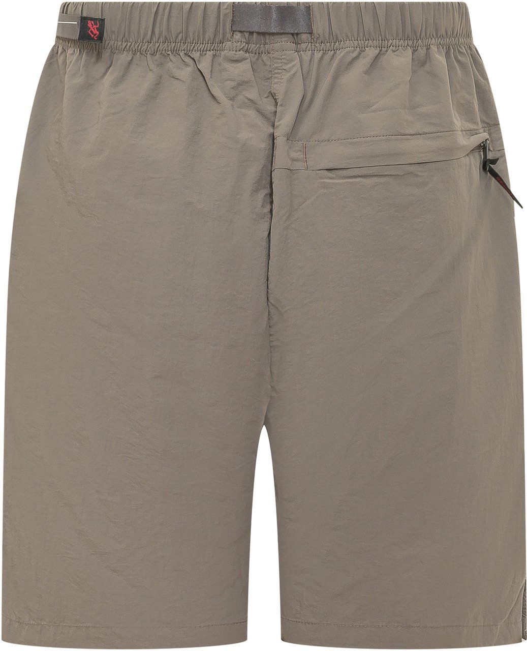 Gramicci Nylon Pack G Short con Logo Applicato Taupe