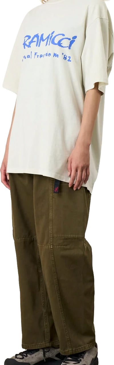 Gramicci Gramicci - Freedom tee pigment dyed - G6SU-T104 - Natural pigment Wit