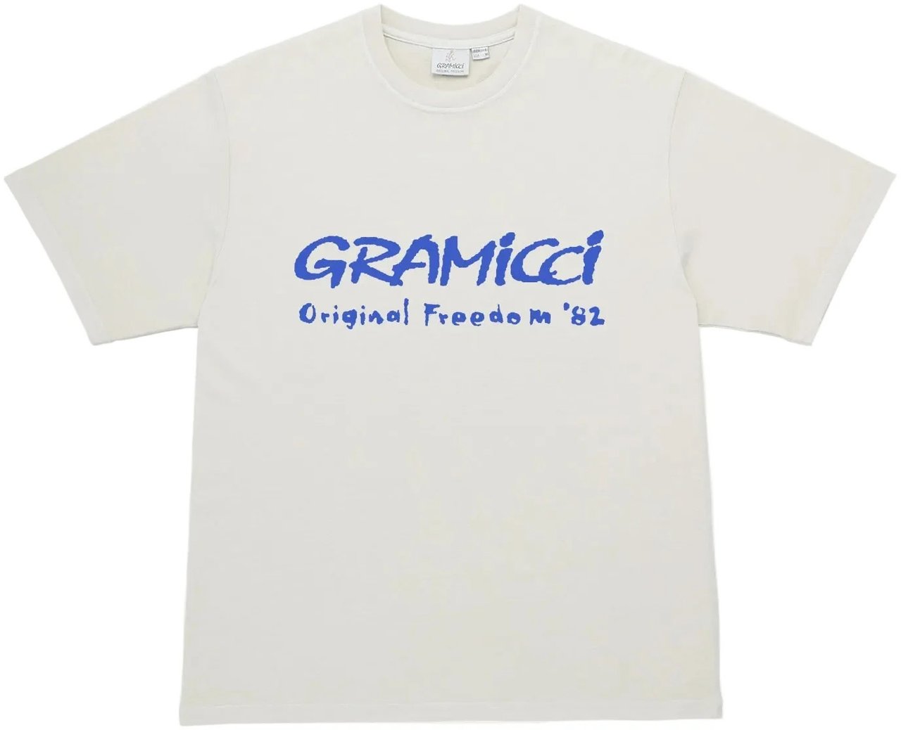 Gramicci Gramicci - Freedom tee pigment dyed - G6SU-T104 - Natural pigment Wit