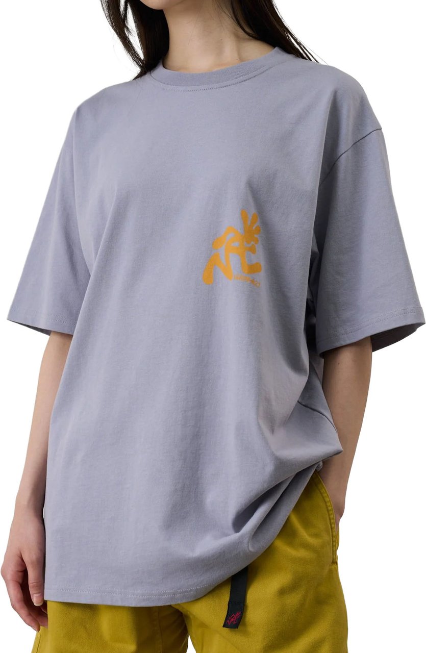 Gramicci Gramicci - Running man tee - G6SU-T107 - Lavender Paars