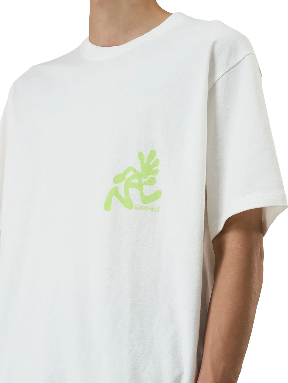 Gramicci Gramicci - Running man tee - G6SU-T107 - White Wit