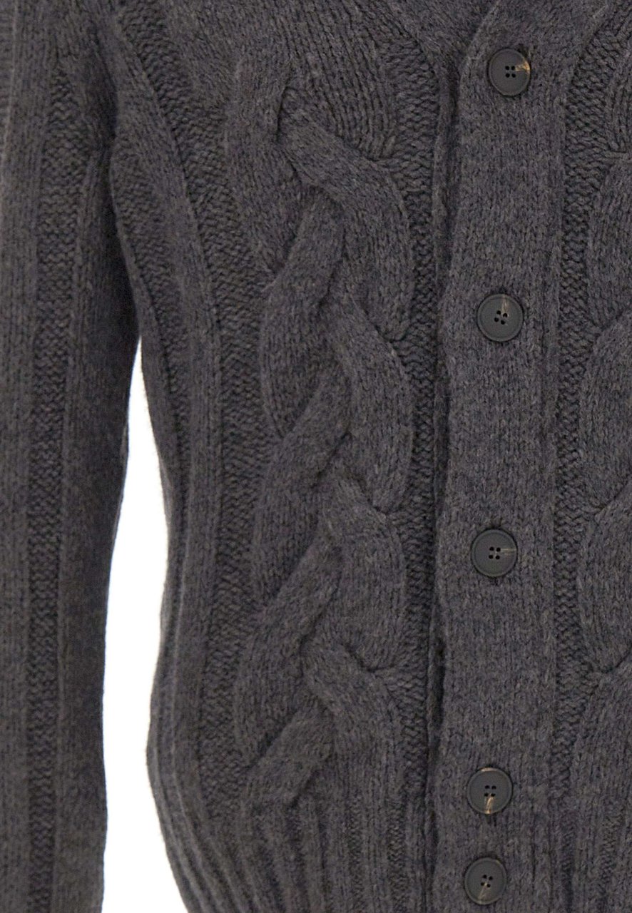 Gran Sasso Sweaters Grey Donkergrijs
