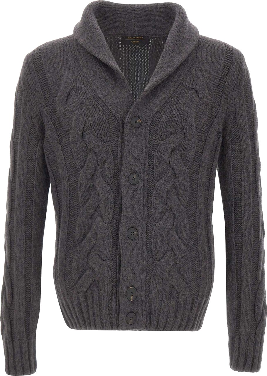 Gran Sasso Sweaters Grey Donkergrijs