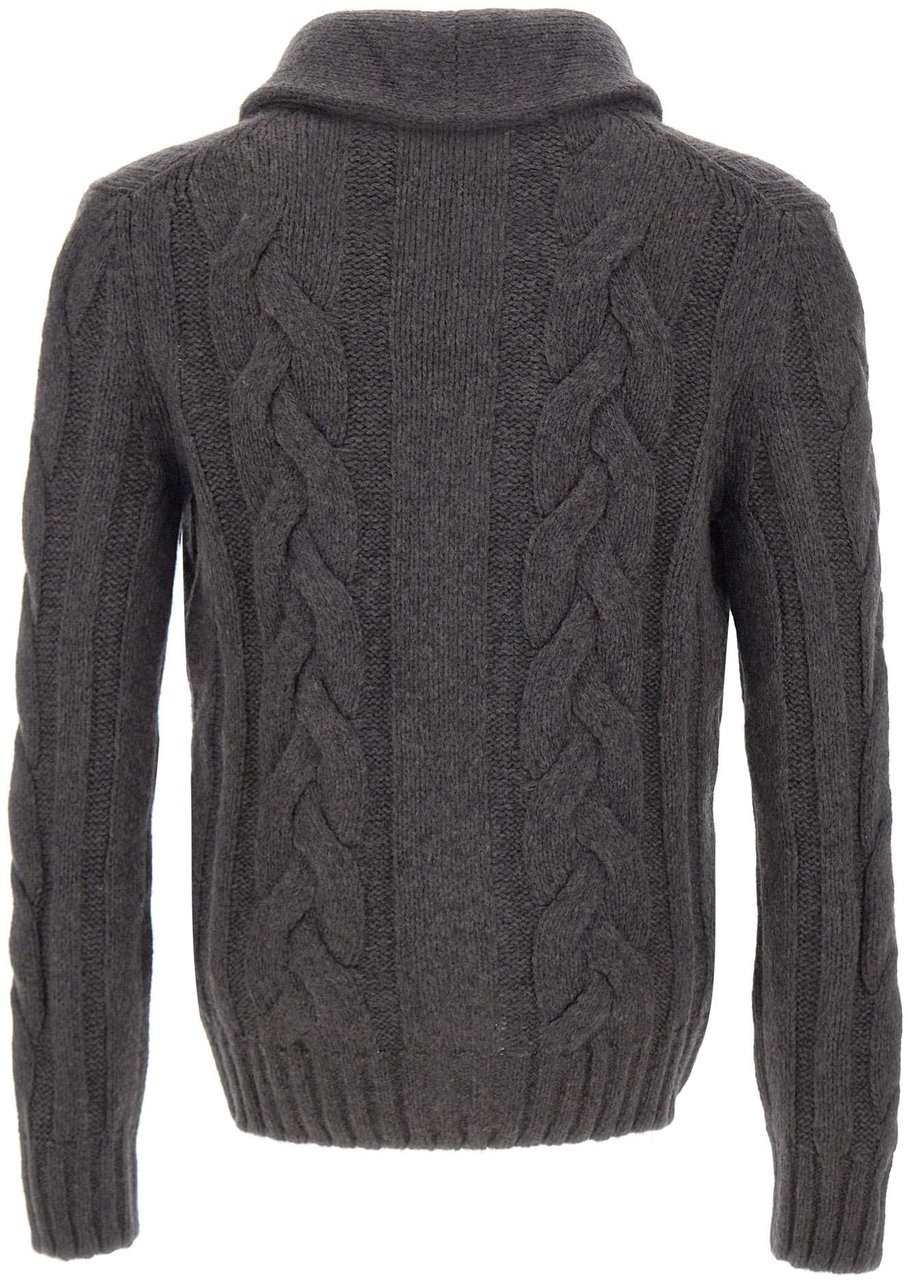 Gran Sasso Sweaters Grey Donkergrijs