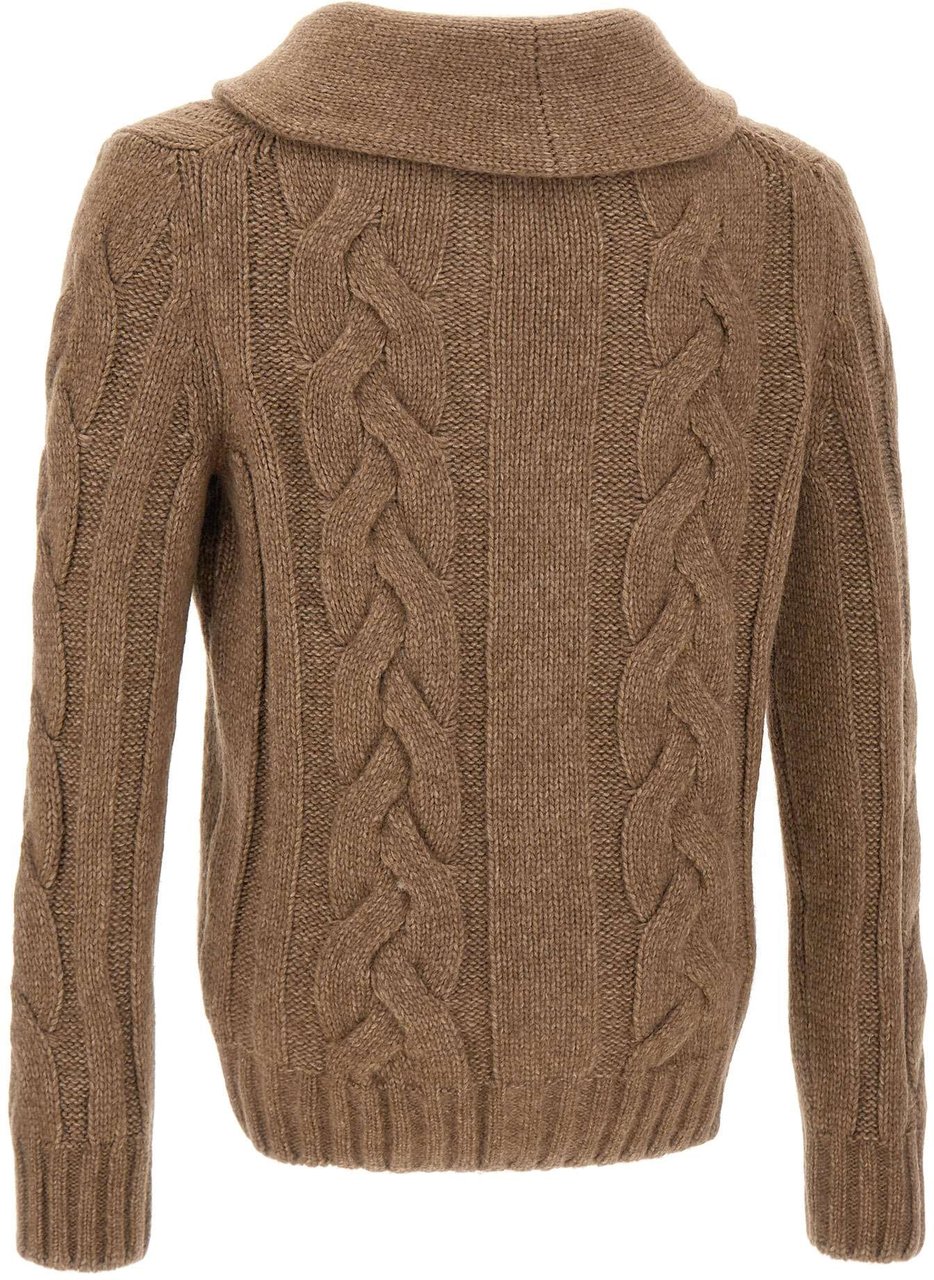 Gran Sasso Sweaters Brown Bruin