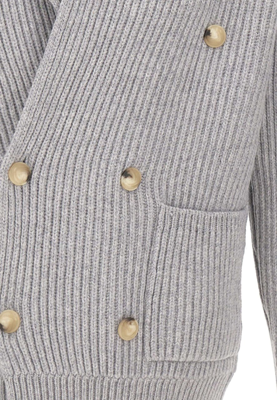Gran Sasso Sweaters Grey Lichtgrijs