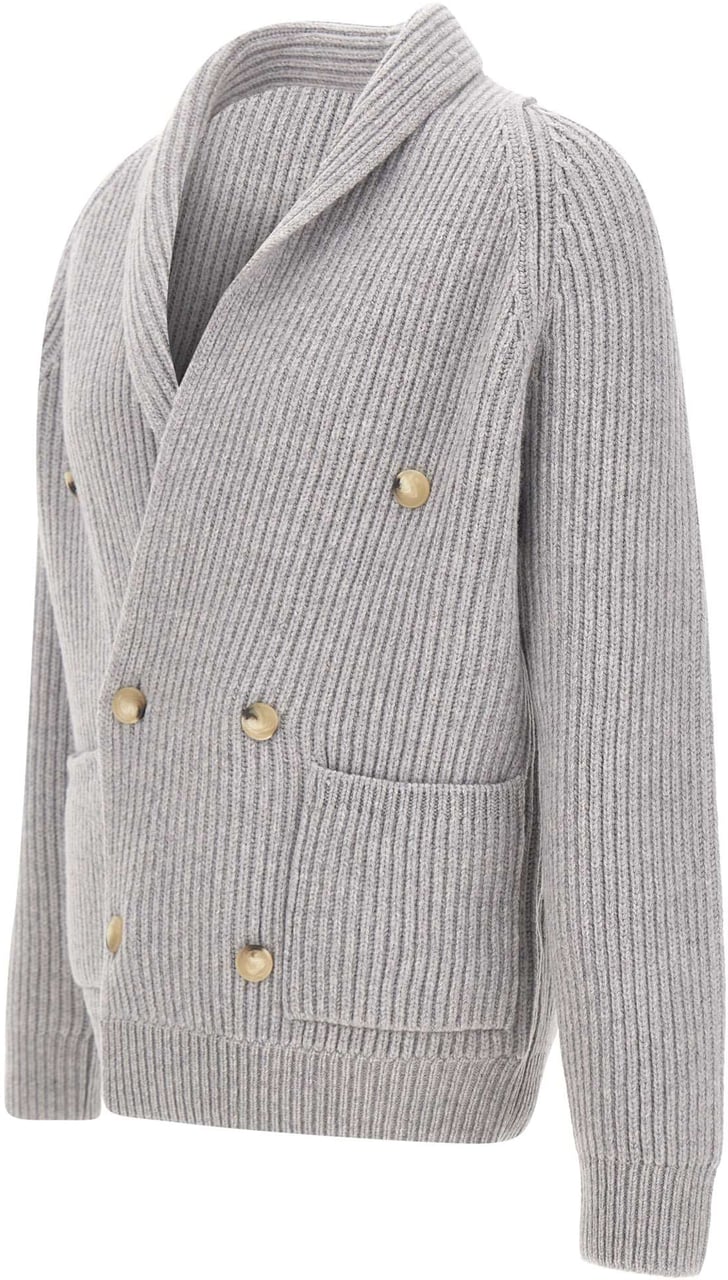 Gran Sasso Sweaters Grey Lichtgrijs