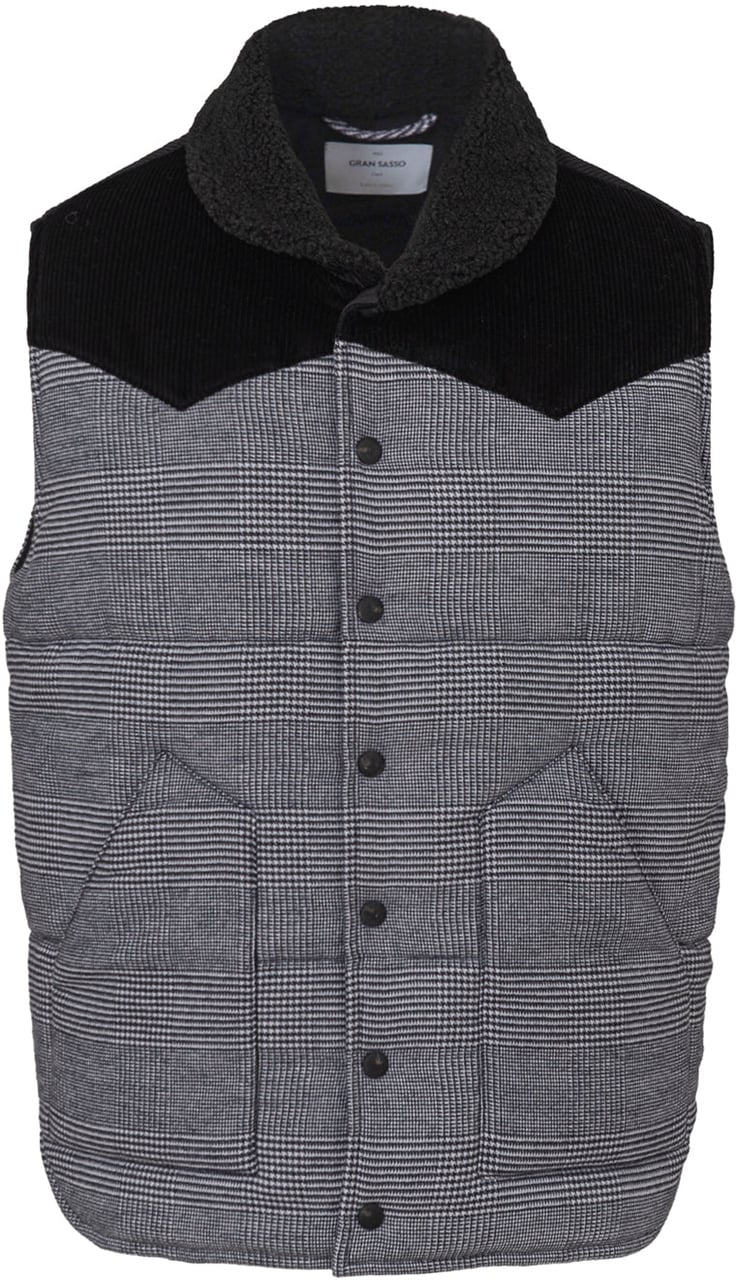 Gran Sasso Sleeveless Jackets Grey Divers