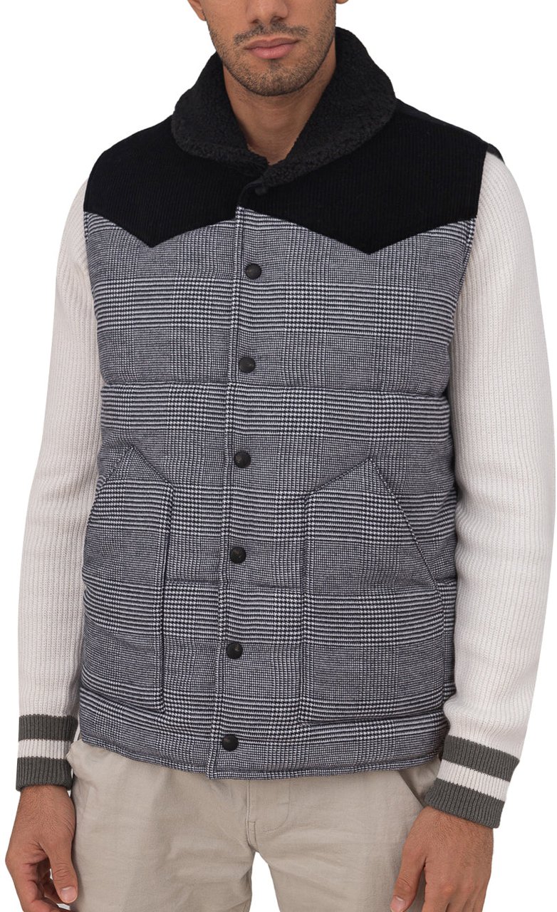 Gran Sasso Sleeveless Jackets Grey Divers