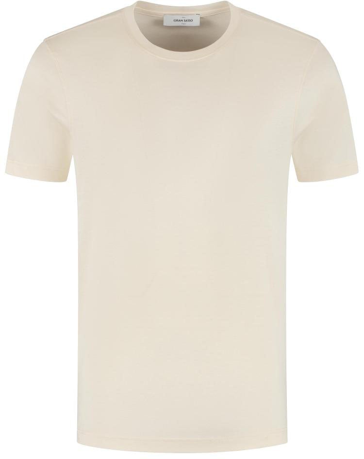 Gran Sasso T-shirt S/slv Beige
