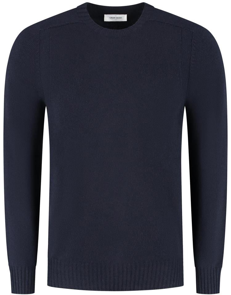 Gran Sasso Crew L/slv Blauw