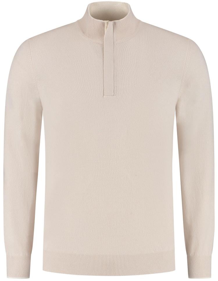 Gran Sasso Mock Zip Beige