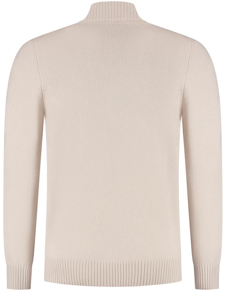 Gran Sasso Mock Zip Beige