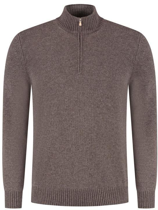 Gran Sasso Mock Zip Bruin