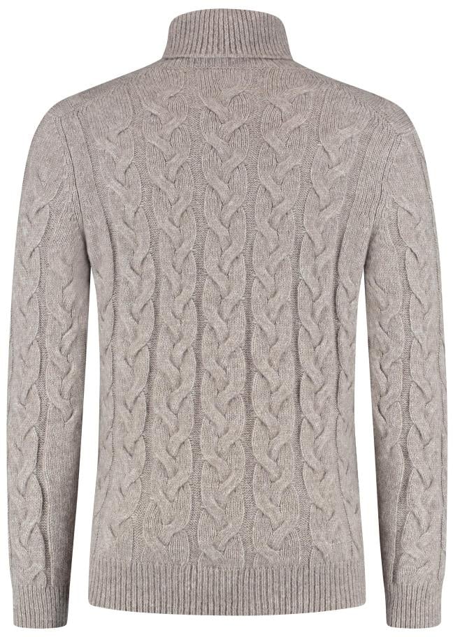Gran Sasso Turtle Neck Bruin