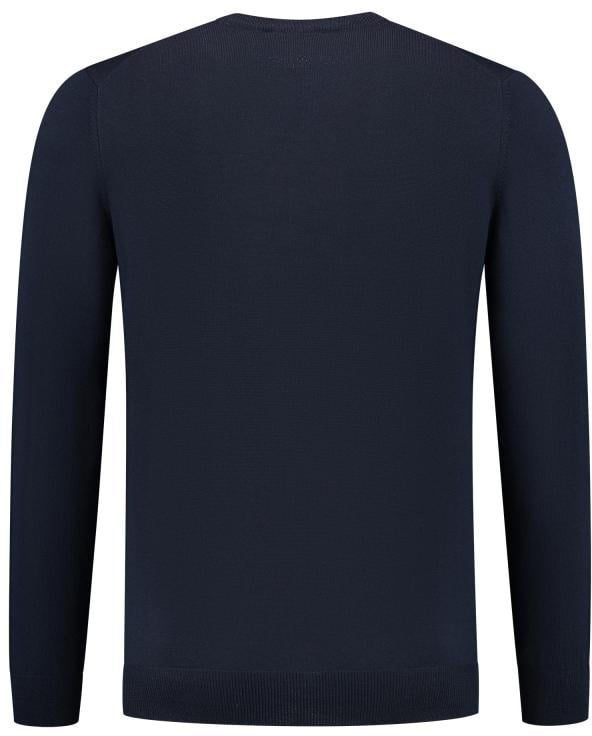Gran Sasso Crew L/slv Blauw