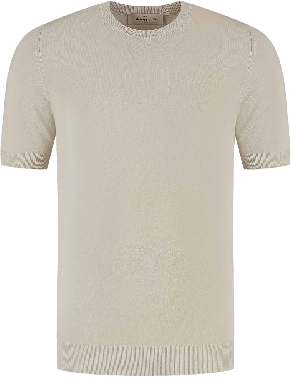 Gran Sasso Crew N.s/slv Beige