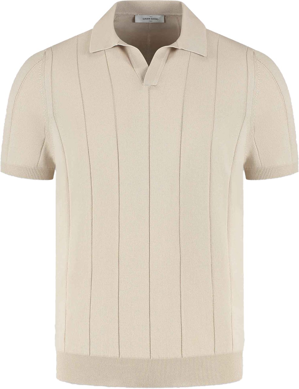 Gran Sasso Tennis S/slv Beige
