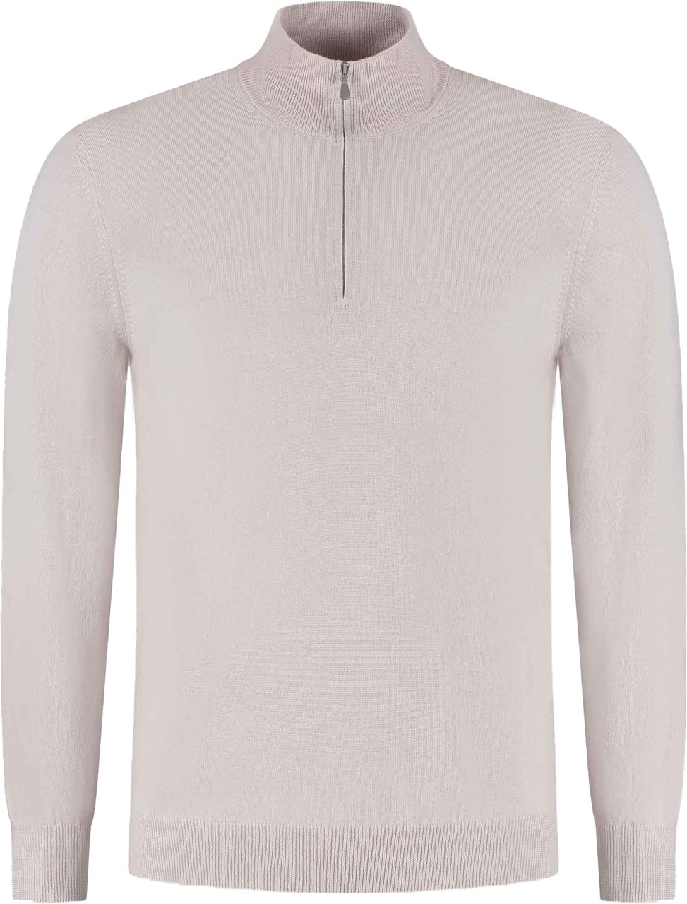 Gran Sasso Mock Zip Grijs