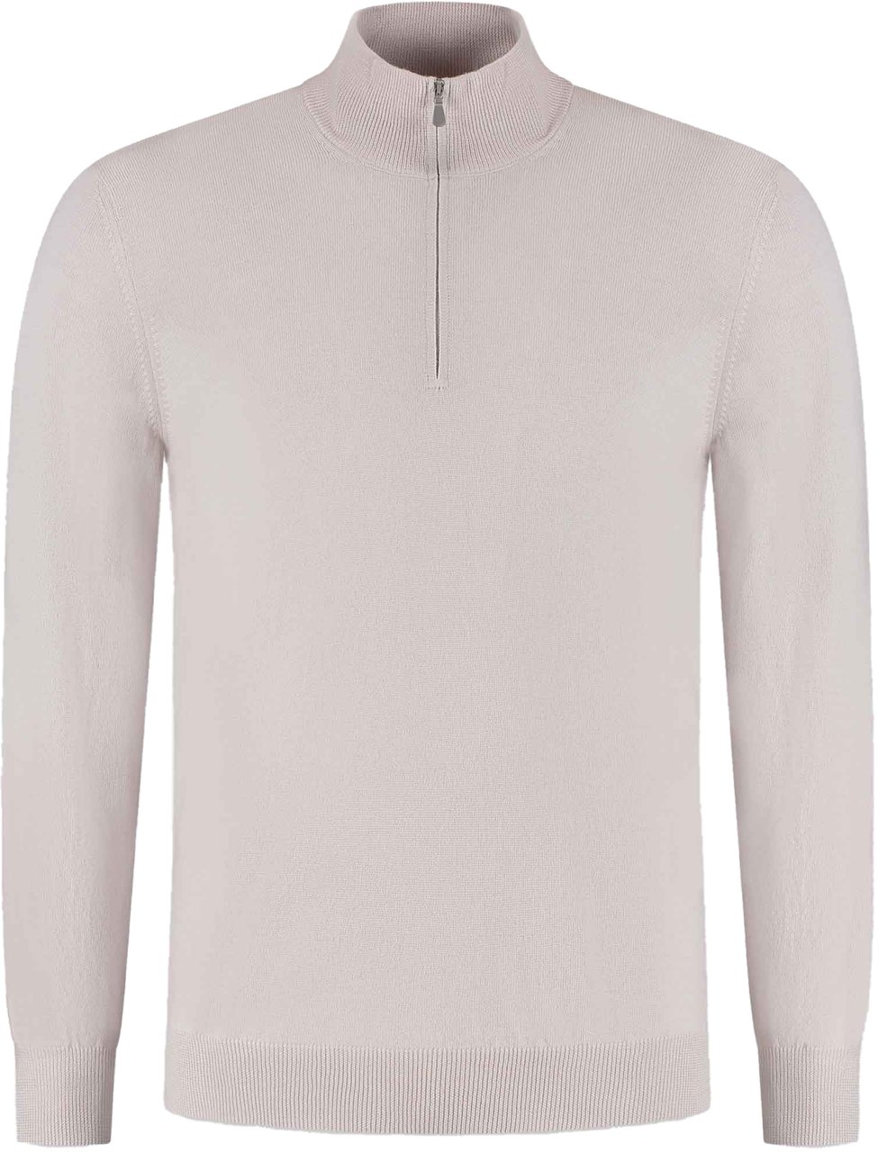 Gran Sasso Mock Zip Grijs