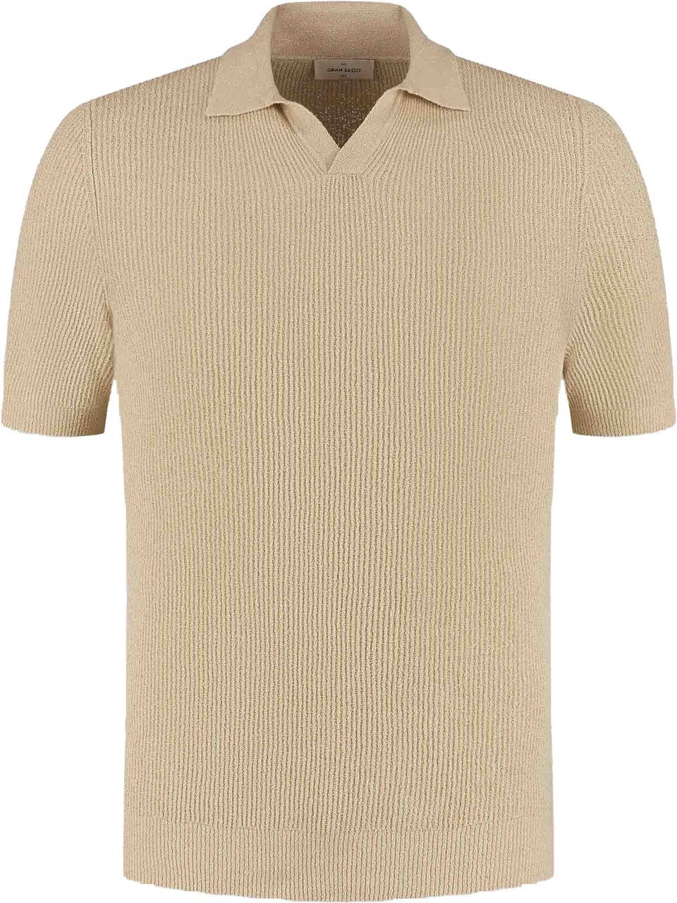 Gran Sasso Tennis S/slv Beige