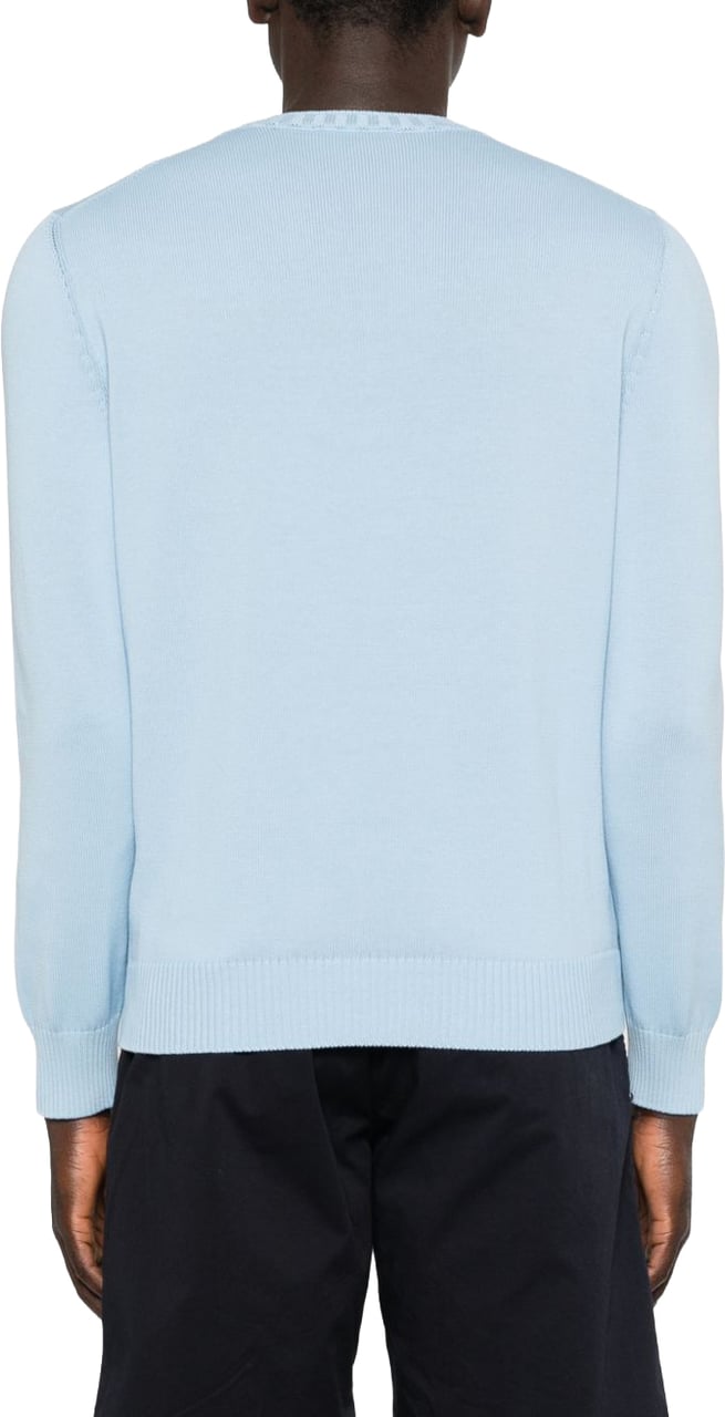 Gran Sasso Sweaters Blue Lichtblauw