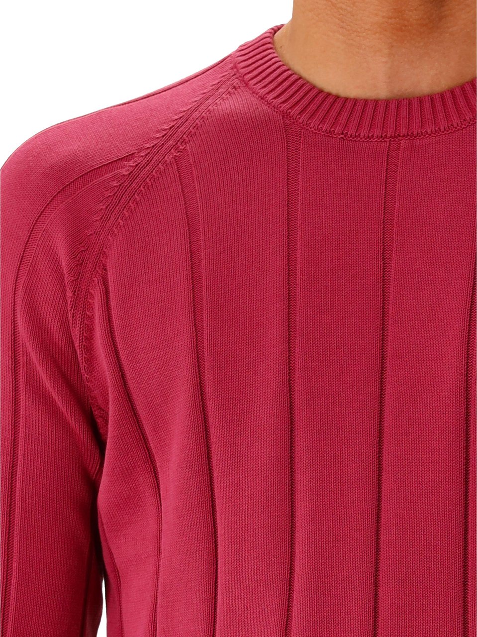 Gran Sasso Gran Sasso Trui Rood  Crewneck Rood