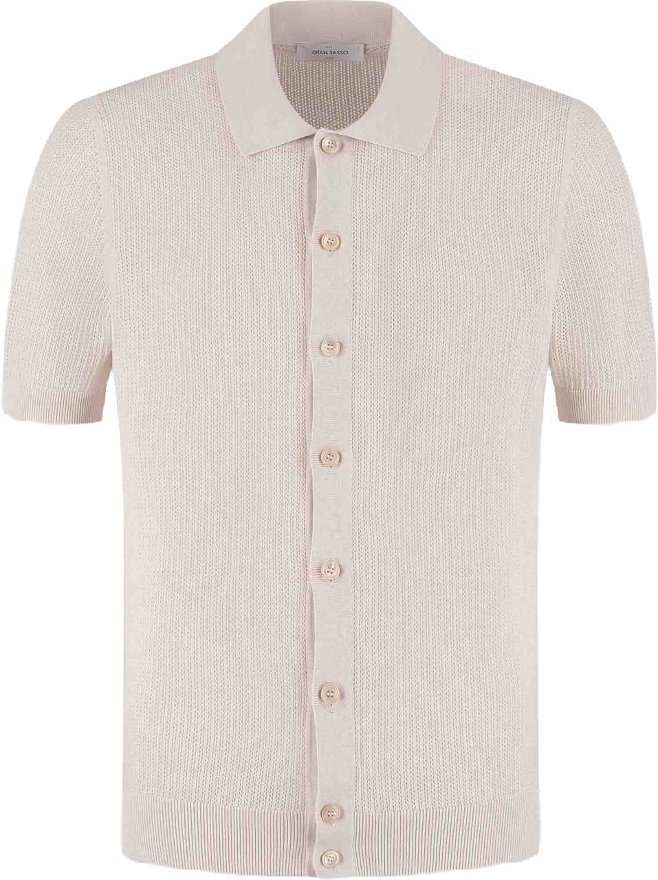 Gran Sasso Shirt S/slv Beige