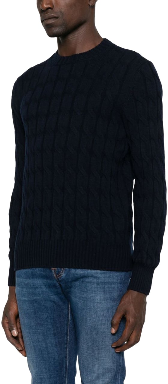 Gran Sasso Sweaters Blue Blauw