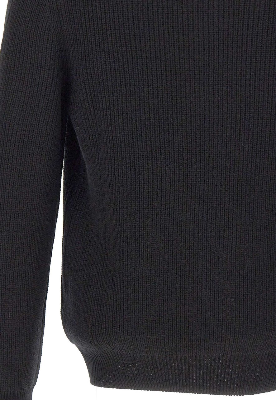 Gran Sasso T-Shirts And Polos Black Zwart