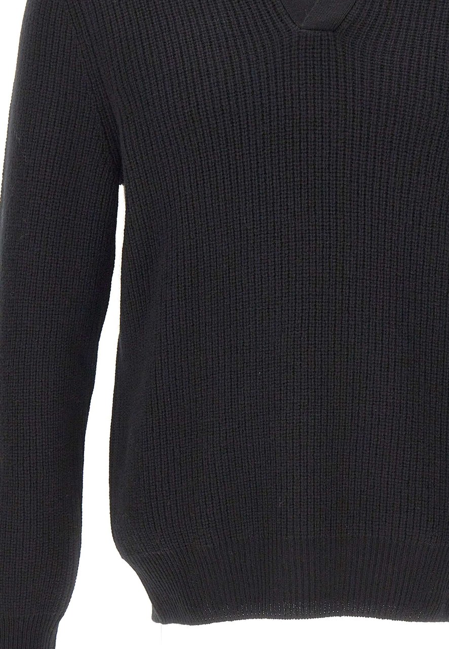 Gran Sasso T-Shirts And Polos Black Zwart