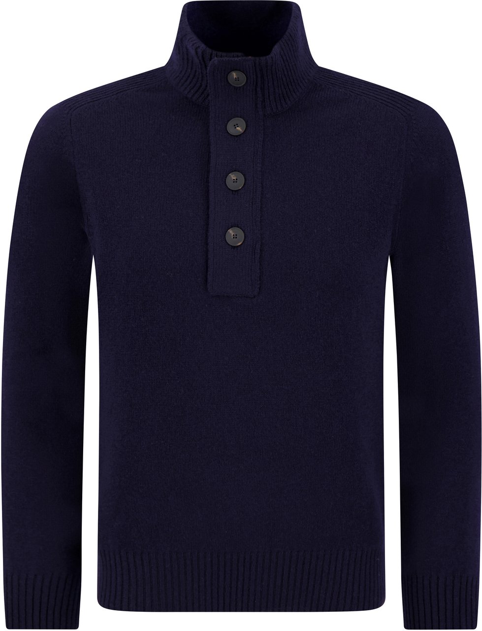 Gran Sasso Trui Blauw Blauw
