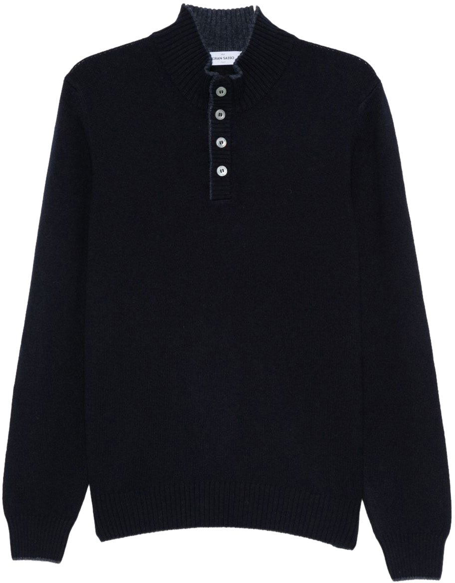 Gran Sasso Sweaters Black Zwart