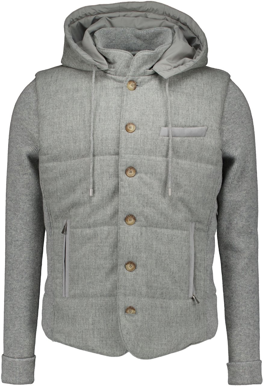 Gran Sasso Gran Sasso - Jackets Lichtgrijs 23191/51303 Grijs