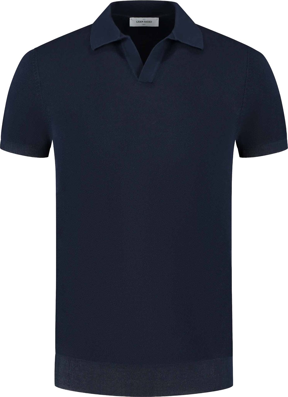Gran Sasso Tennis S/slv Blauw