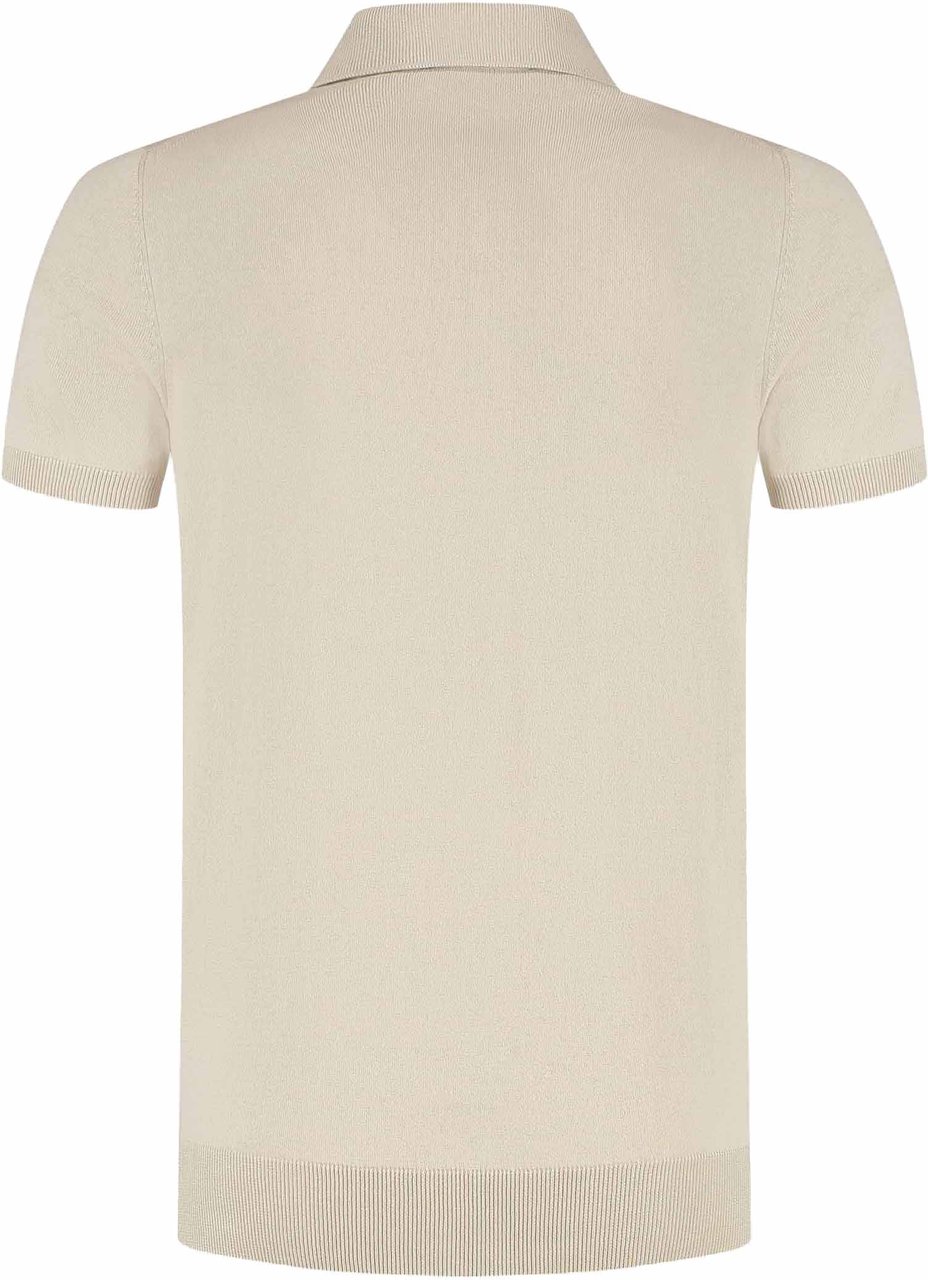 Gran Sasso Tennis S/slv Beige