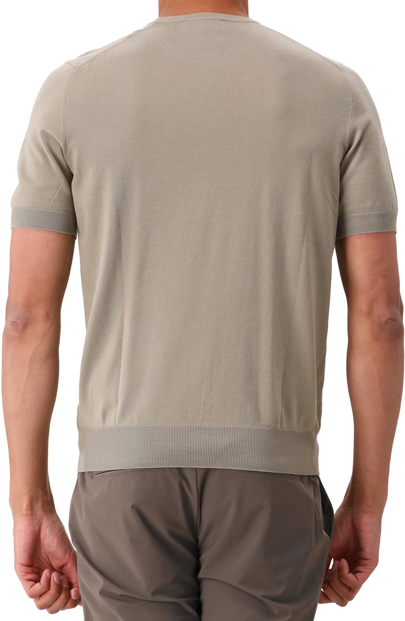 Gran Sasso Gran Sasso T-shirt Bruin/Groen Bruin