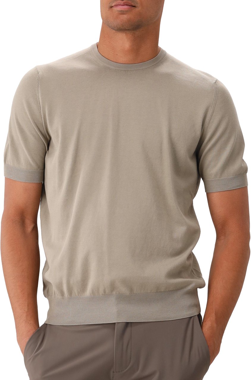 Gran Sasso Gran Sasso T-shirt Bruin/Groen Bruin