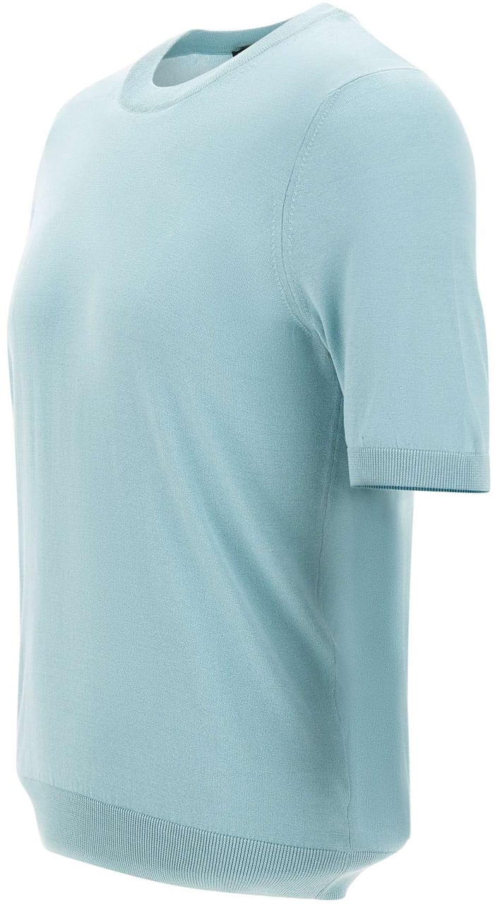 Gran Sasso Sweaters Green Lichtblauw