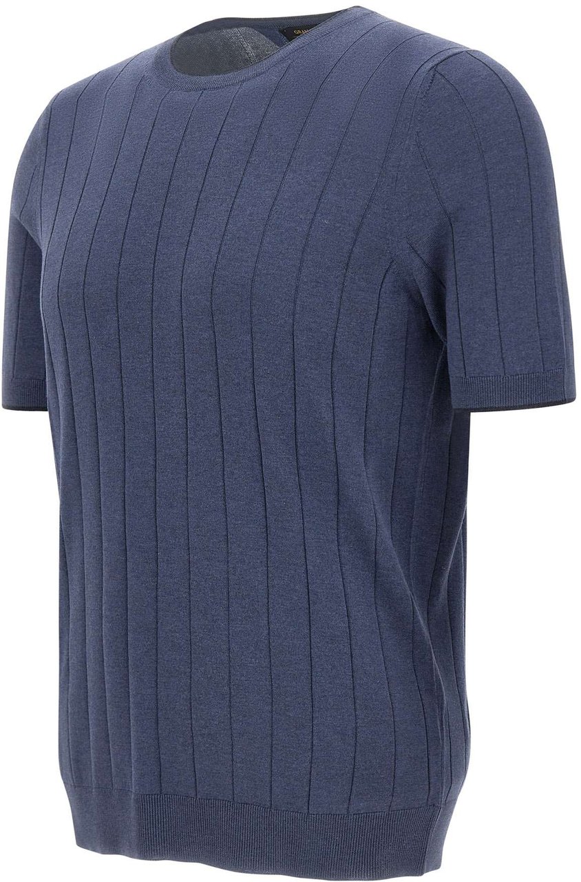 Gran Sasso Sweaters Blue Blauw
