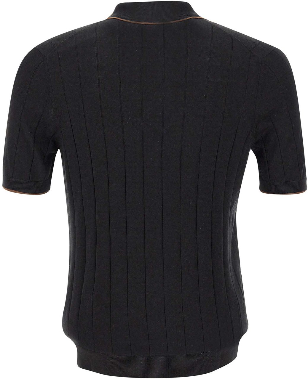 Gran Sasso T-Shirts And Polos Black Zwart