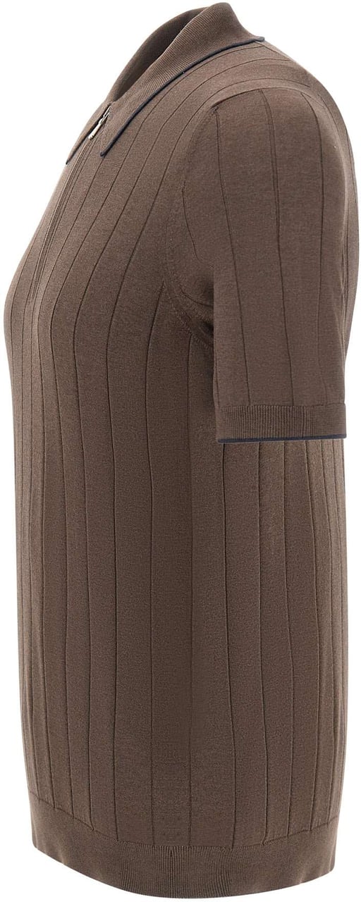 Gran Sasso T-Shirts And Polos Brown Taupe