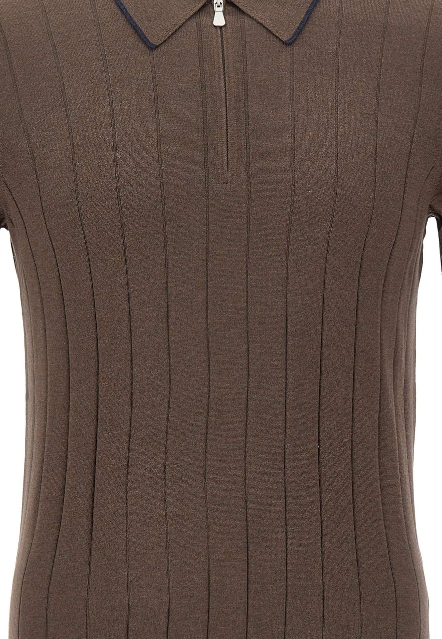 Gran Sasso T-Shirts And Polos Brown Taupe